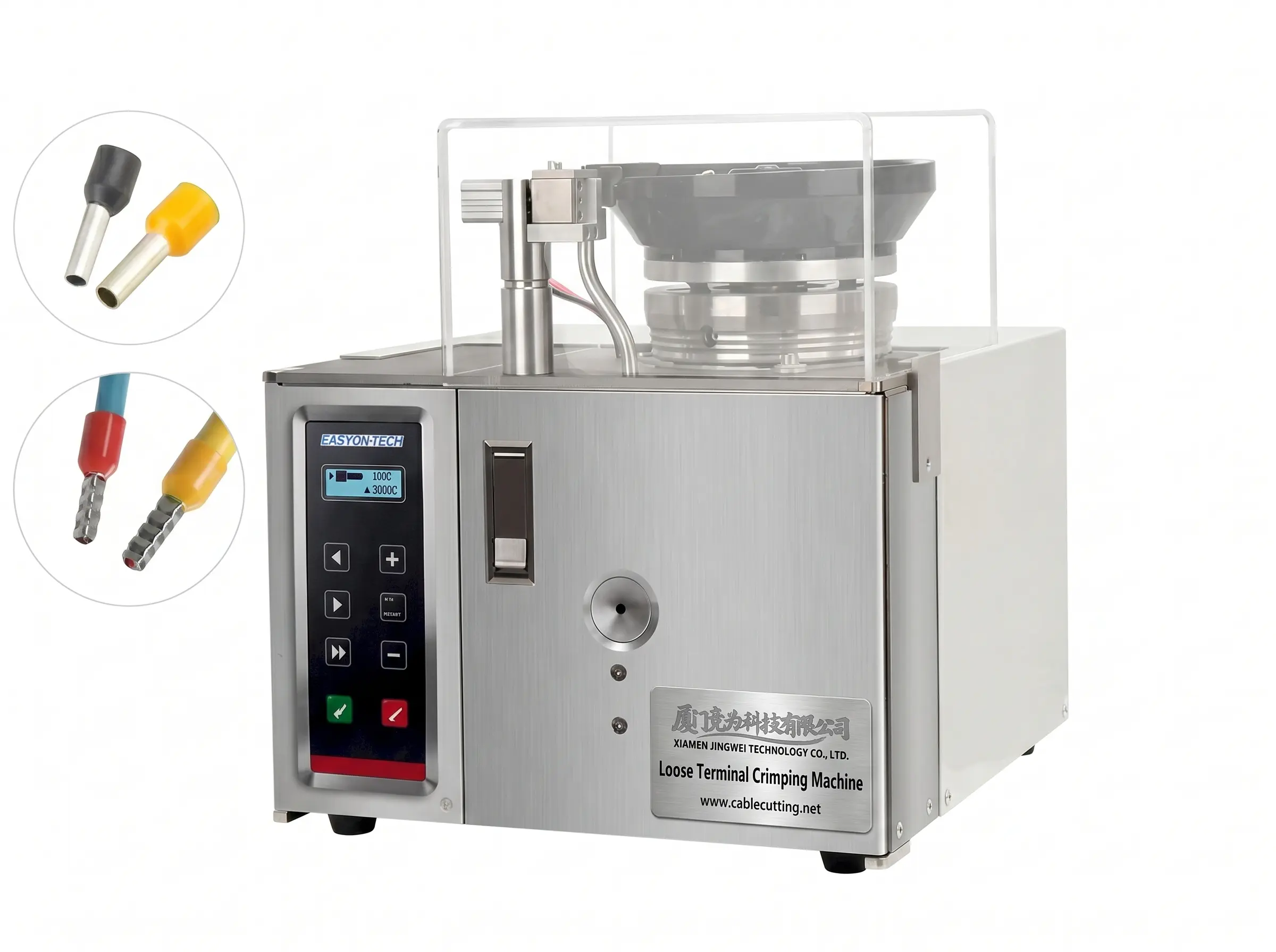 Crimpatrice Automatica per Terminali Tubolari WPM-KAC05B | Soluzione Industriale di Precisione