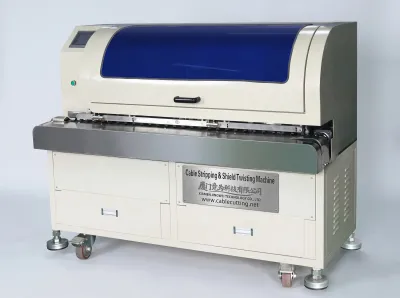Macchina per Spellatura Cavi e Torsione Schermatura CS-BST007