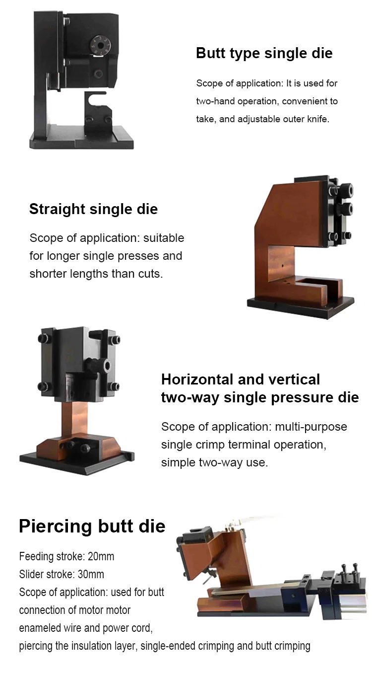 Customized crimping mold, wire crimping machine die, Six side mold, change for the terminal machine Customized crimping mold, wire crimping machine die, Six side mold, change for the terminal machine