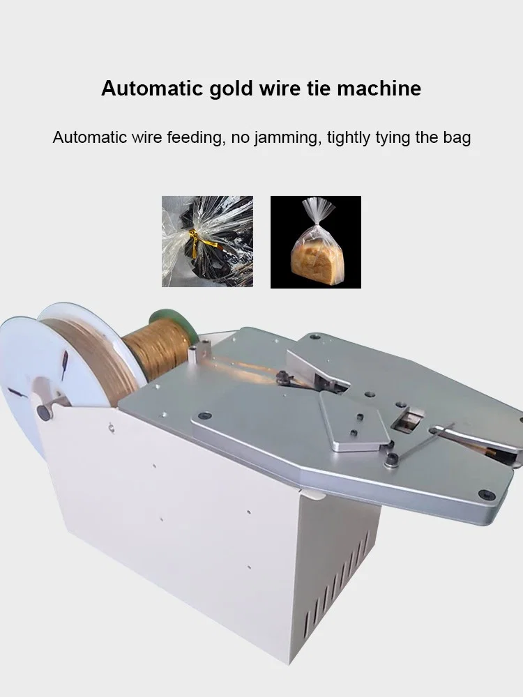 Bread Twist tie machine, Twist Tie Machine, Food Twist Tie Machine Macchina per cravatte a torsione per pane, Macchina per cravatte a torsione, Macchina per cravatte a torsione per alimenti