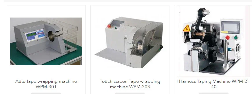 Produttore Professionale di Macchina per l'Avvolgimento del Nastro per Cablaggi JINGWEI