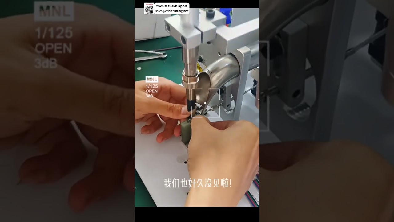 Macchina per saldatura semi-automatica elettrica: attrezzatura universale per connettori a 4 pin e resistori triangolari