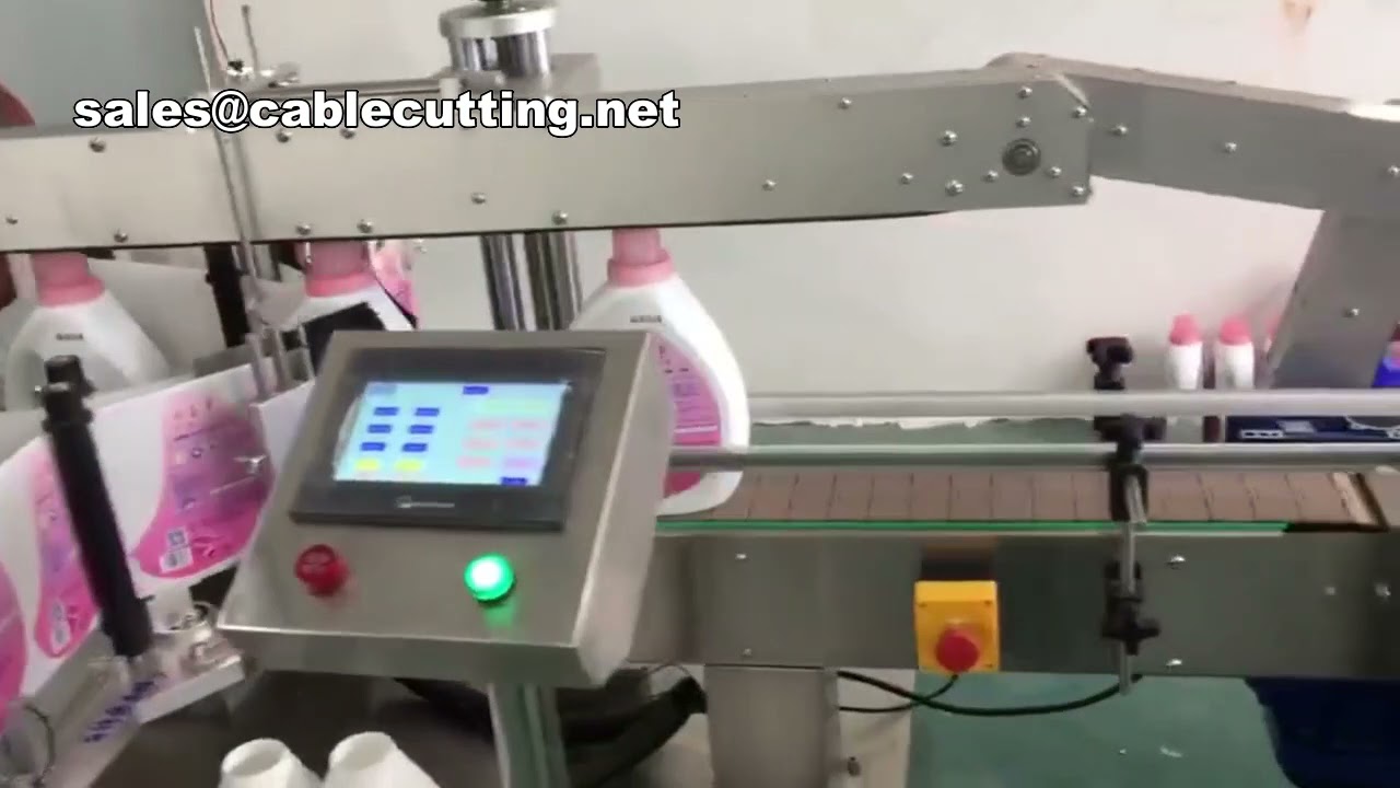 Macchina Etichettatrice Manuale per Bottiglie Quadrate in Alluminio - Etichettatrici per Lattine