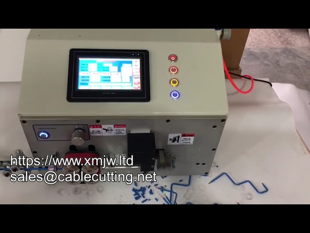 WPM-09N: Macchina per spellatura, taglio e piegatura cavi elettrici morbidi e rigidi