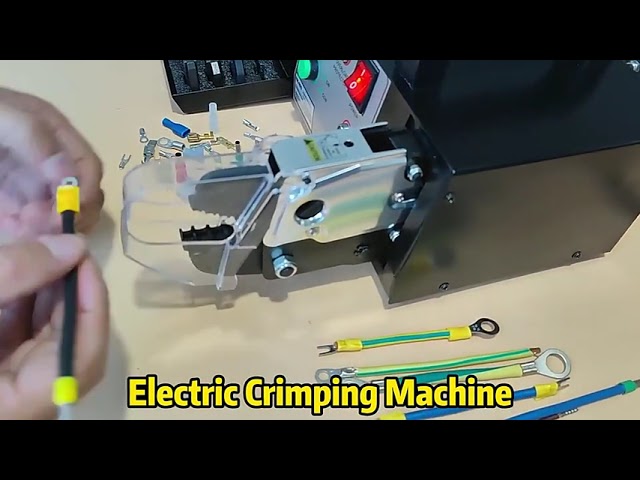 Macchina crimpatrice elettrica RCCN per terminali circolari O e a Y | Crimpatura a freddo per elettrodomestici