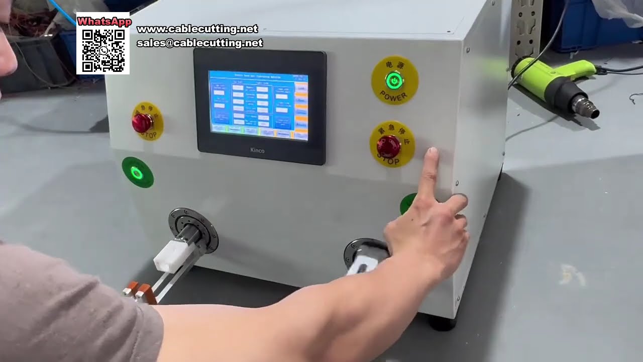 Macchina a Doppia Stazione per Serraggio Dadi e Crimpatura: Produzione Efficiente di Cavi e Cablaggi