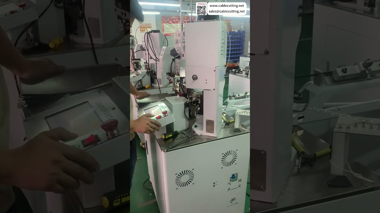 Processo di produzione personalizzato con terminale automatico a doppia testa