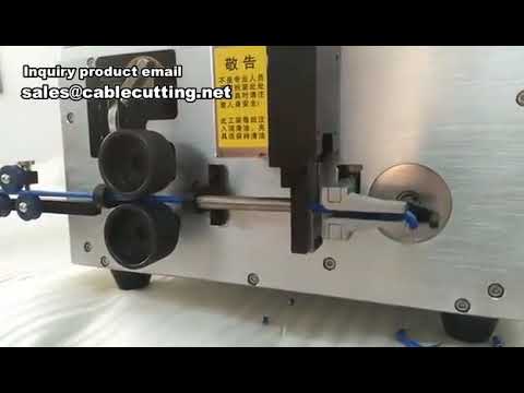 3D CNC Wire Bending Machine - Hard Cable Cutting Stripping Bending Machine
