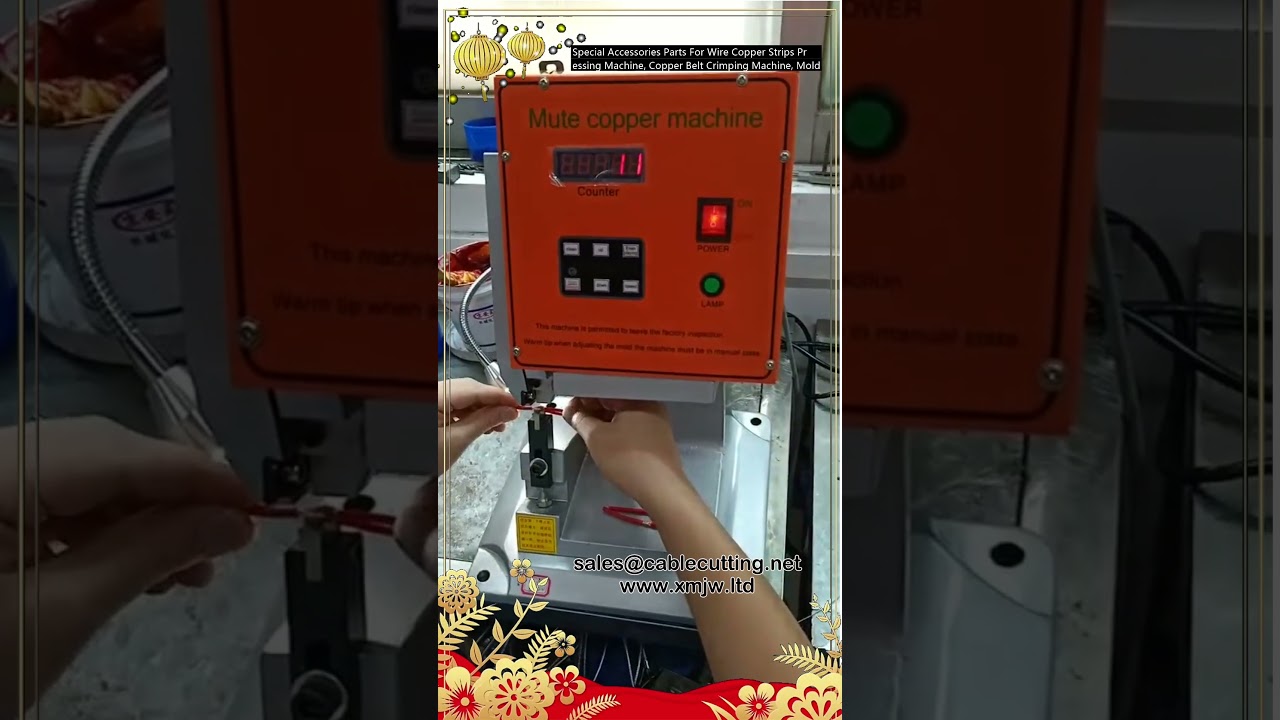 Accessori Speciali per Pressa Nastri di Rame e Crimpatrice Cinghie – Massime Prestazioni