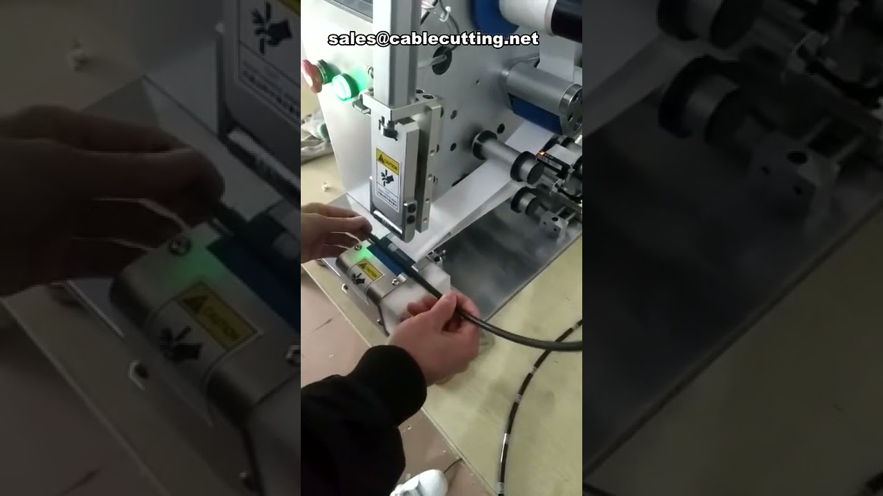 Macchina Etichettatrice per Cavi Tondi e Circolari – Marcatura Rapida e Precisa