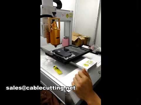 Macchina dosatrice colla spray WPM-331: precisione automatica per cablaggi
