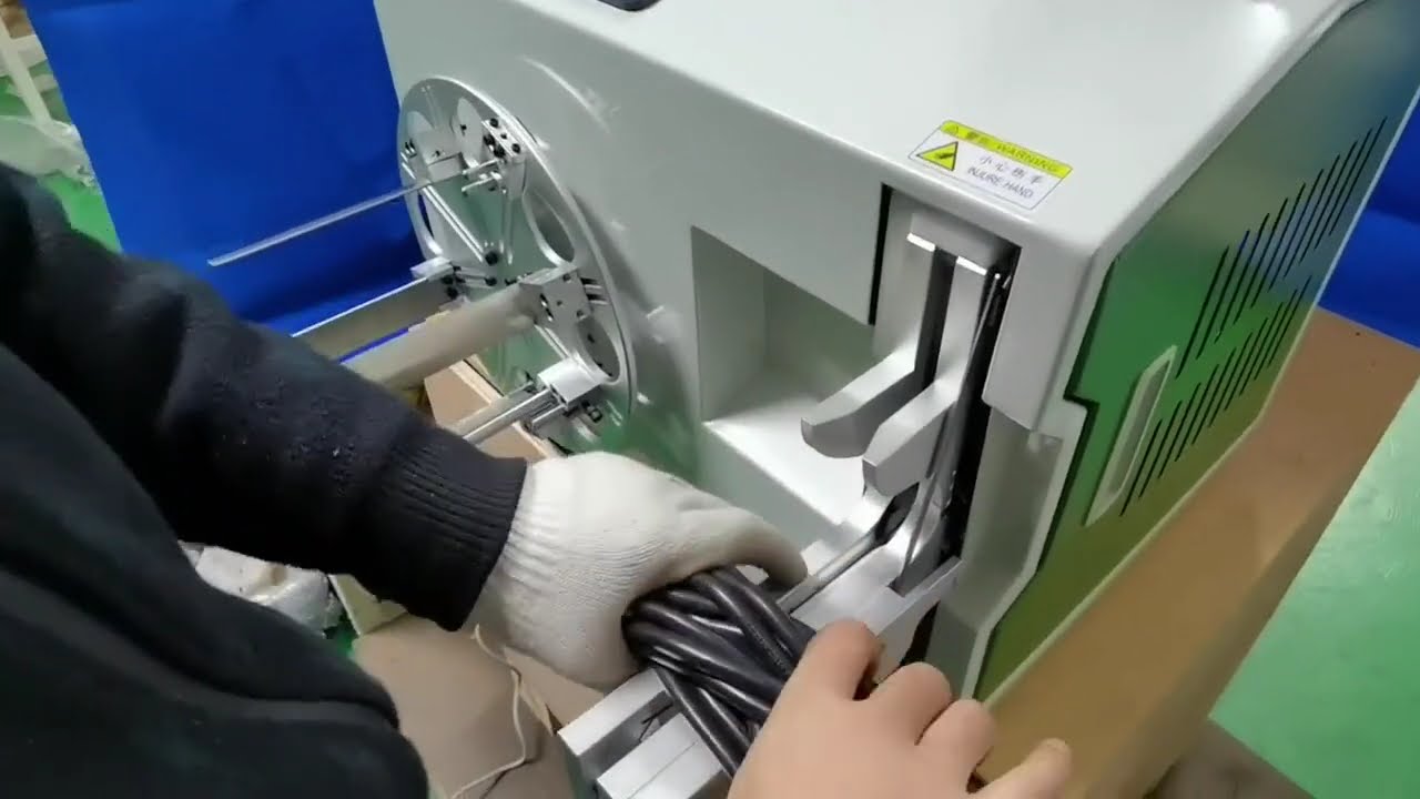 Macchina Avvolgitrice e Legatrice Automatica 4080mm per Bobine Industriali