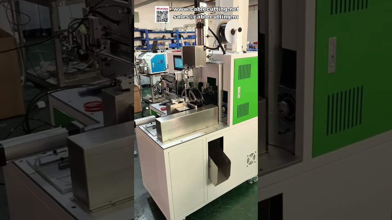 Macchina automatica per conteggio, taglio, avvolgimento e legatura fili - Massima efficienza