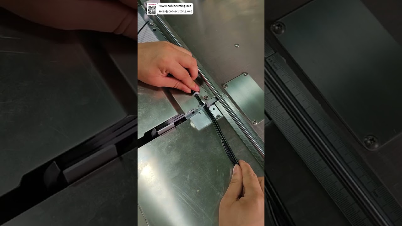 Macchina per Fascette Nylon: Alimentazione e Bloccaggio Automatici ad Alta Velocità per Fasciatura Continua