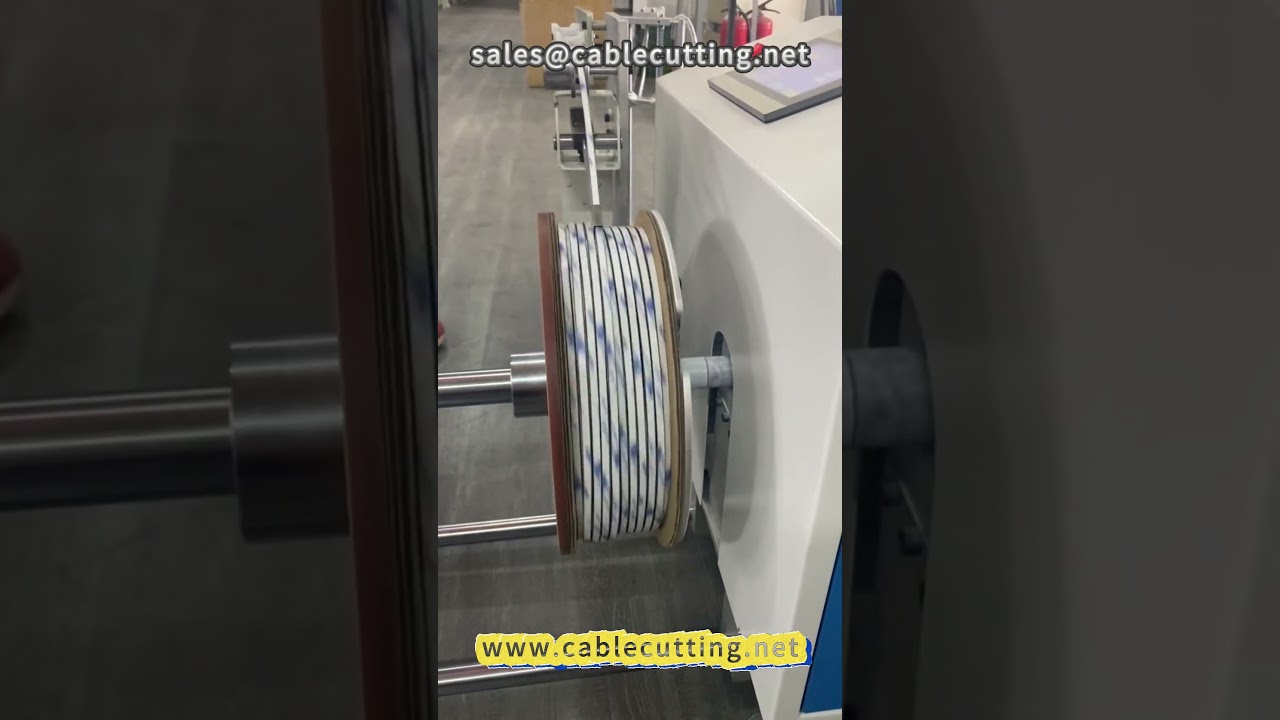 Macchina avvolgitrice e legatrice 101 per nastri di gomma, fili e cavi | Produttori e automazione