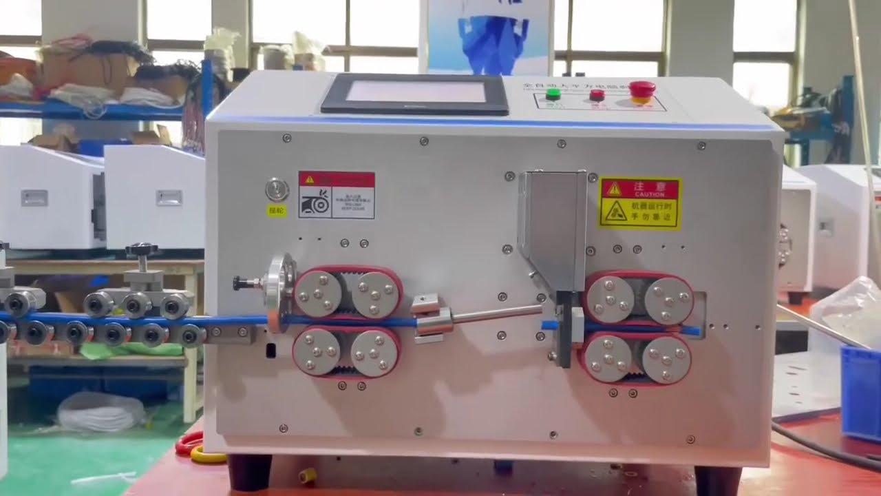 Macchina tagliafili elettrica BV-25 - Video reale di funzionamento