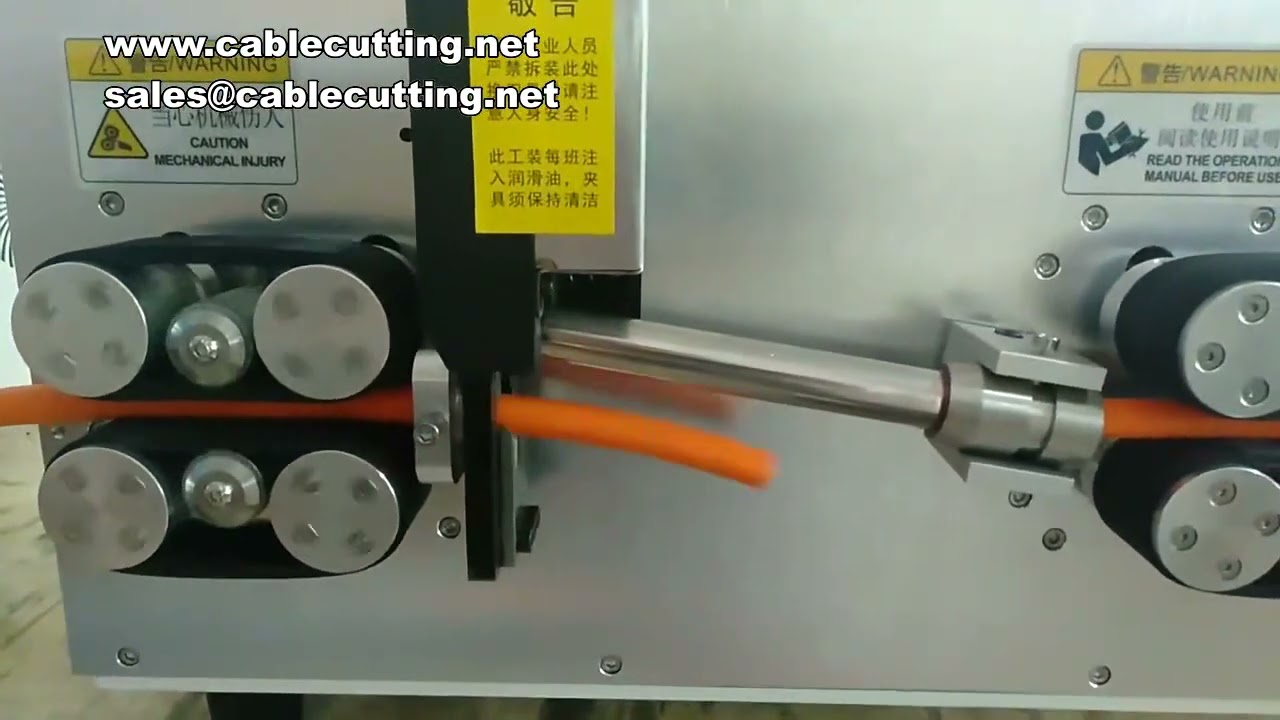 Macchina tagliafili 70 mm², spellacavi 50 mm², linea di discesa 120 mm², capacità 300 mm² - Soluzione completa