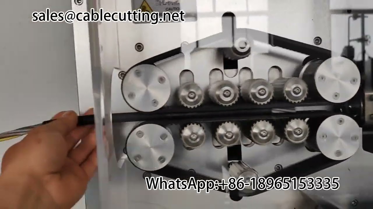 Spellatrice automatica di fili grande quadrata per cablaggi e terminali