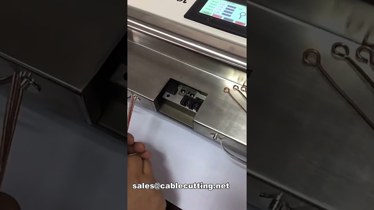 Macchina per piegatura ad alta precisione di ganci e archi – Macchina per anelli metallici