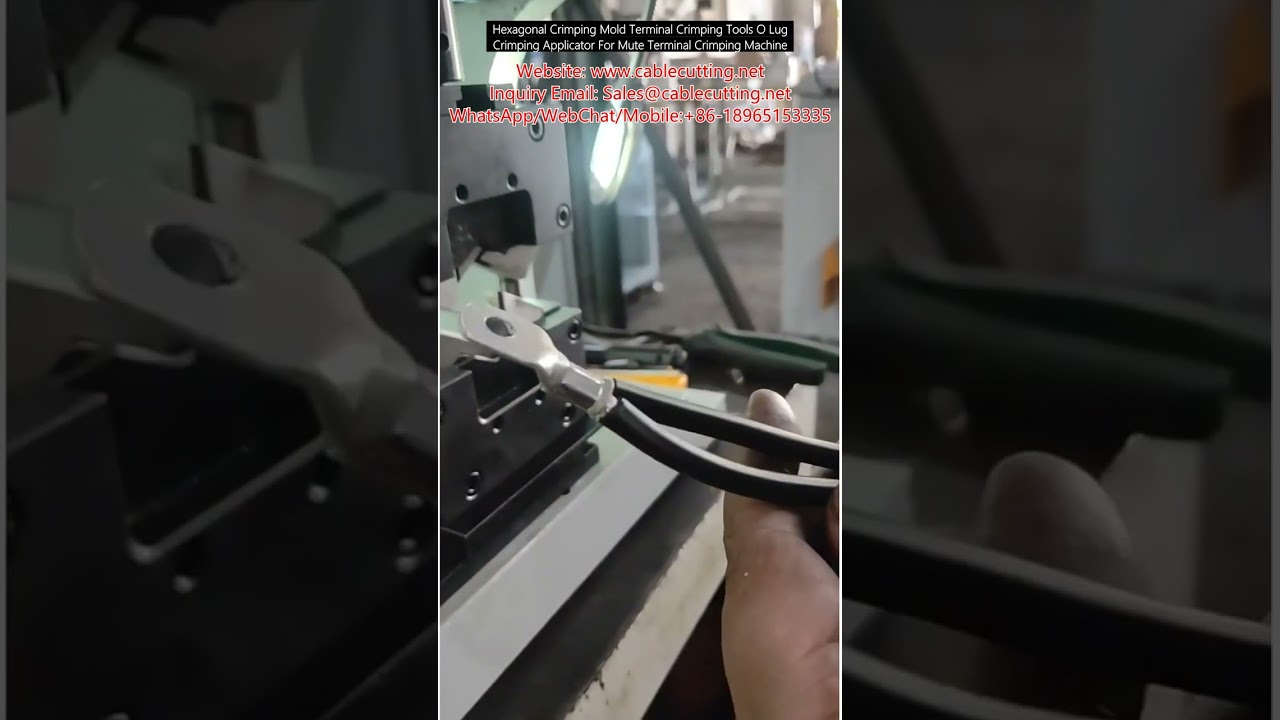 Stampo Esagonale per Crimpatura | Utensili per Terminali e Applicatore Occhiello O | Crimpatura Silenziosa