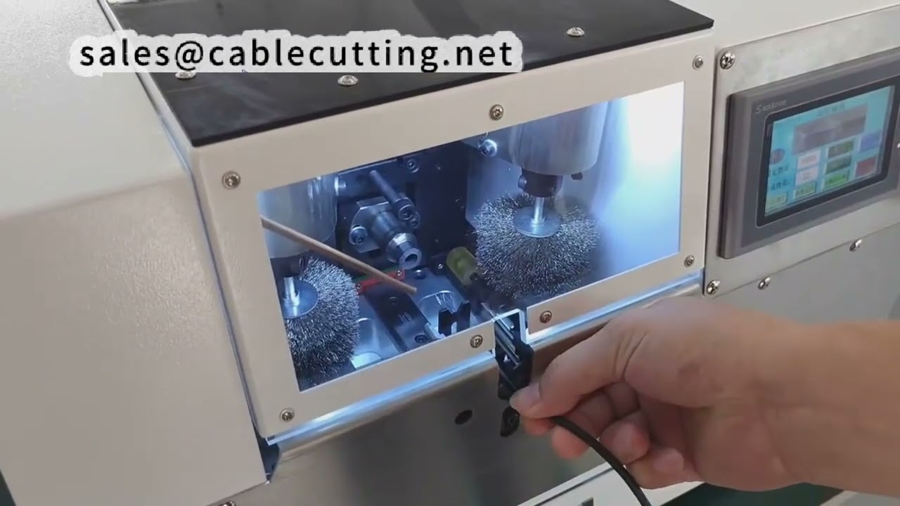Taglierina automatica per trecce: perfetta con avvolgitore in rame
