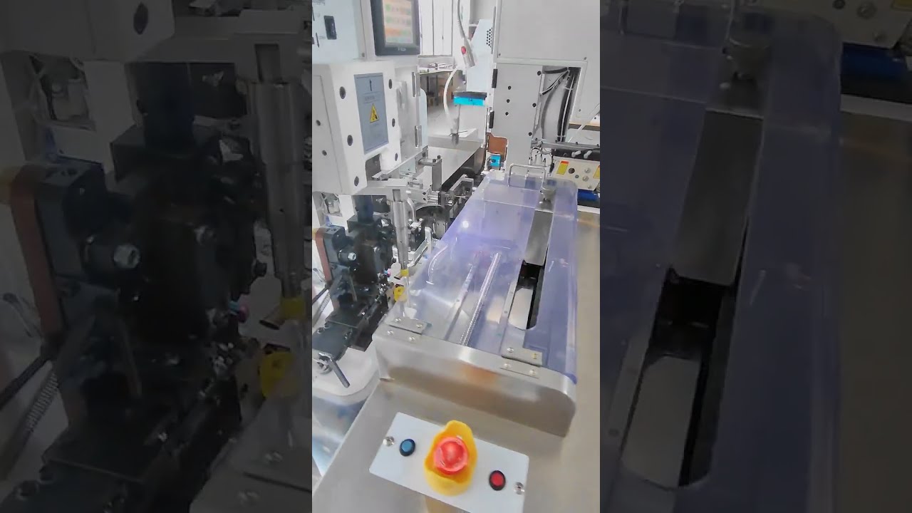 Macchina terminale automatica a doppia estremità per connettori impermeabili #macchina