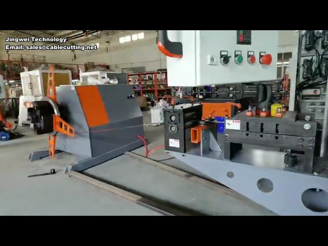 Macchina automatica per rifilatura e sbavatura di nastri d'acciaio: arrotondamento e scanalatura di precisione