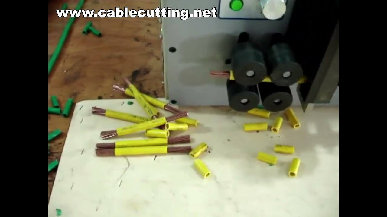 Macchina spellafili professionale | Spellatura cavi elettrici automatica