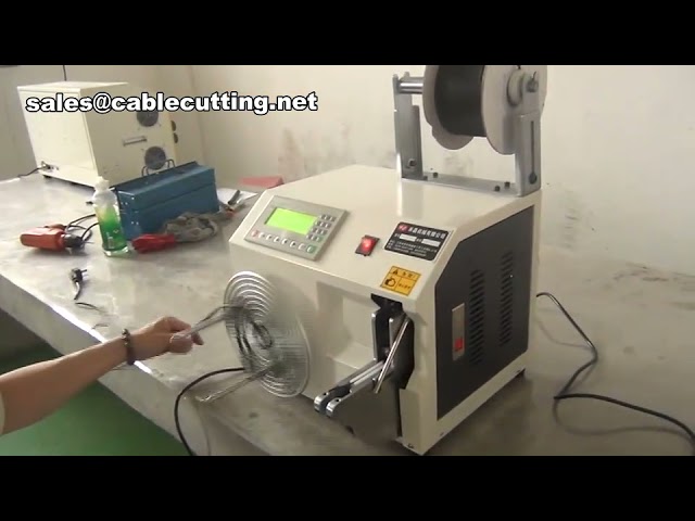 Macchina Avvolgitrice Automatica per Fili di Legatura | Soluzione Industriale per Imballaggio Efficiente