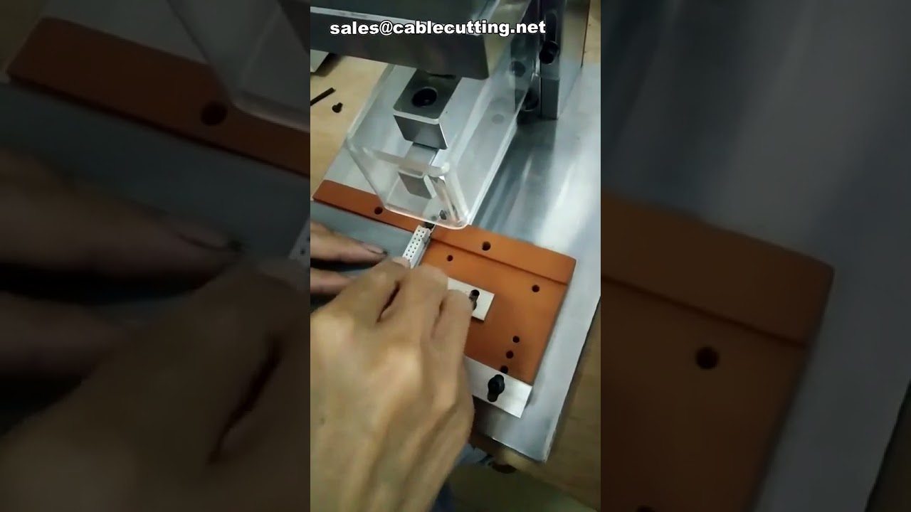 Macchina Crimpatrice Automatica per Cavi a Nastro IDC 2.54mm - Crimpatura di Precisione