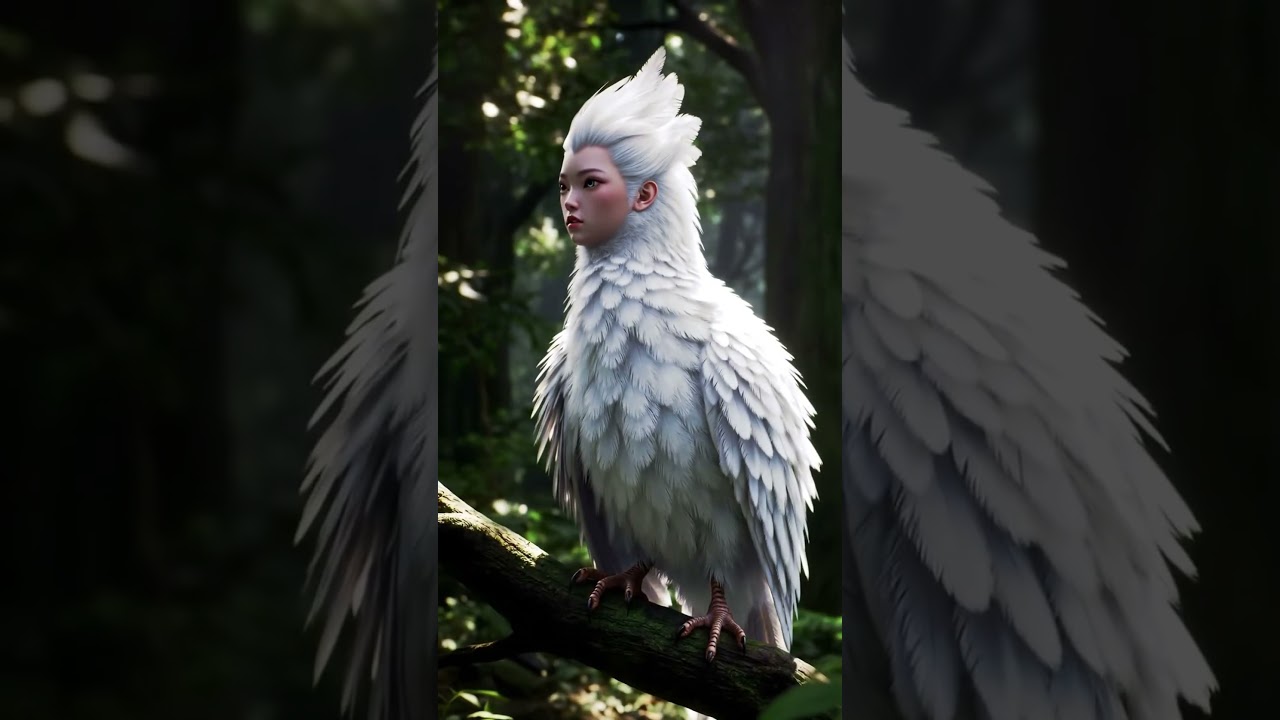 Un uccello divino scoperto nel profondo della foresta. #uccelli