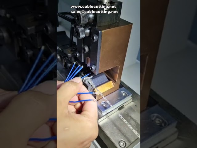 Crimpatrice Elettrica Semi-Automatica 2T per Terminali JST ed Euro - Macchina Crimpa Cavi
