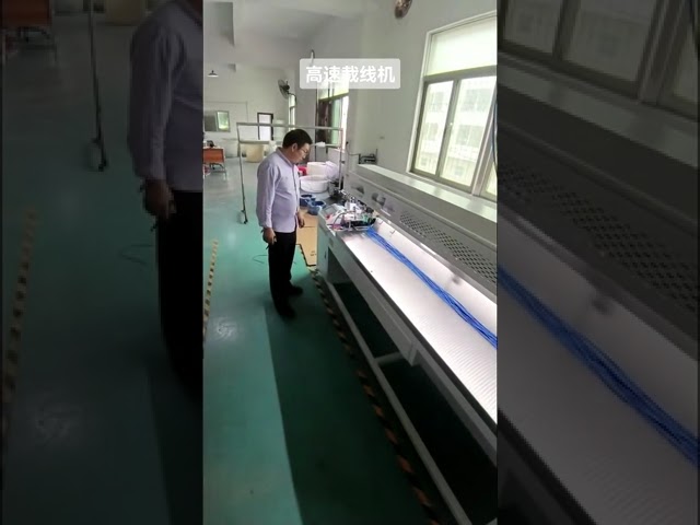 Macchina per taglio cavi ad alta velocità: consegna e messa in servizio in loco con debug