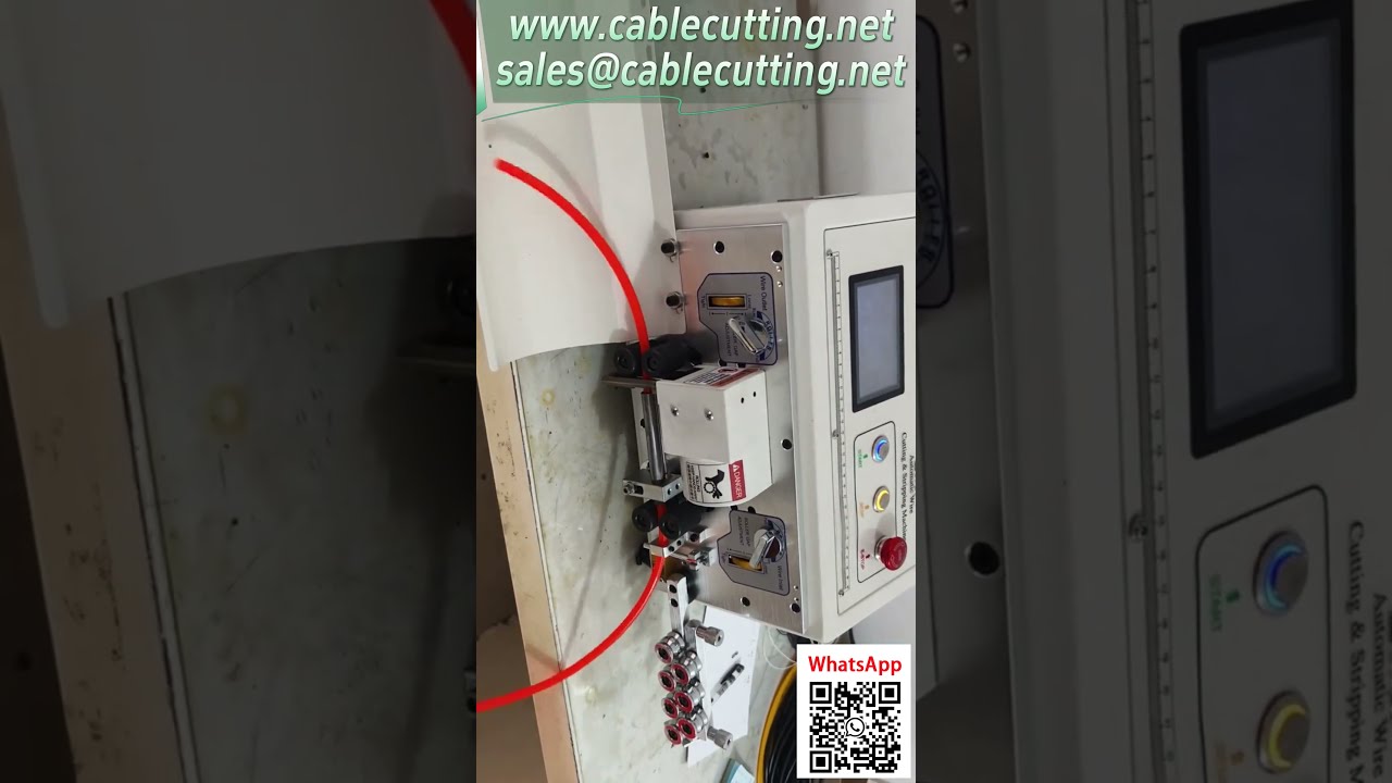 Multi-Function Automatic Wire Cutting and Stripping Machine for Factory Automation