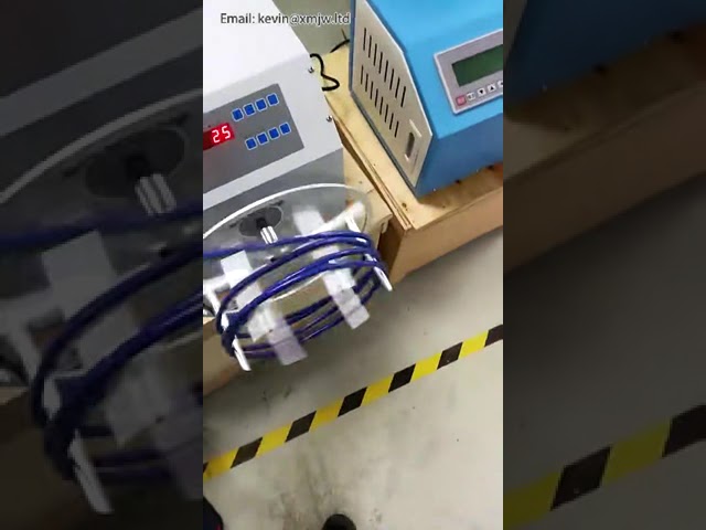 Macchina avvolgitrice automatica ad alta velocità per cavi dati, USB, auricolari e cavi AC/DC