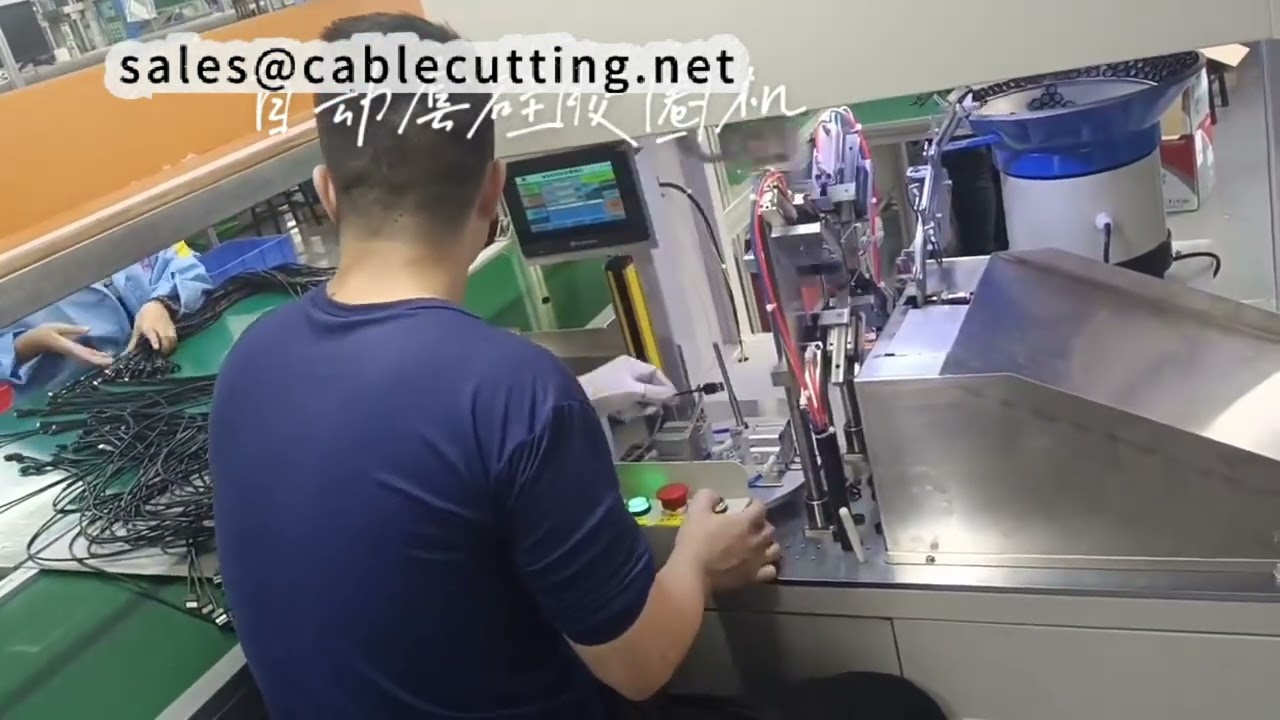 Macchina automatica ad alta velocità per inserimento anelli in silicone - Demo