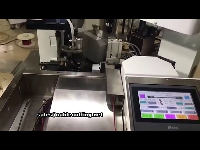 Macchina Crimpatrice Automatica a Doppia Testa per Doppia Crimpatura Terminale - Alta Precisione e Velocità