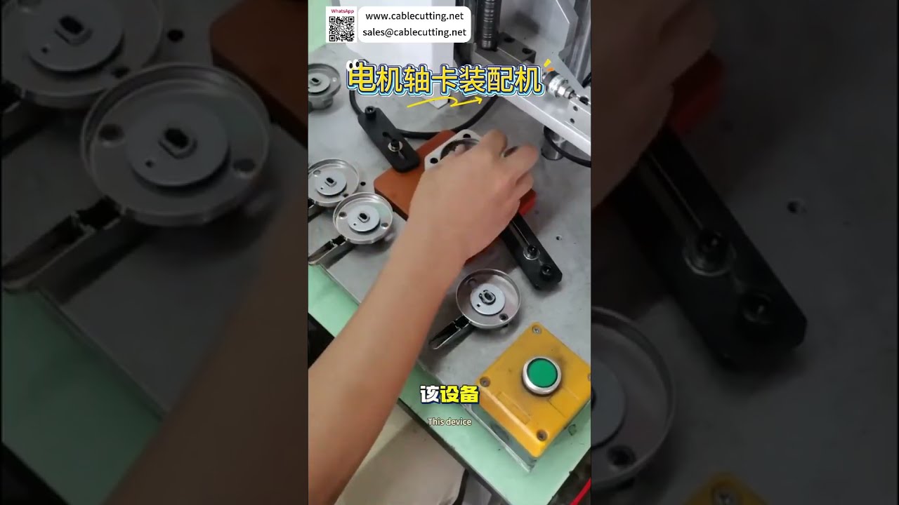 Macchina Assemblaggio Anelli Elastici per Albero Motore: Sistema Automatico Affidabile e di Facile Utilizzo
