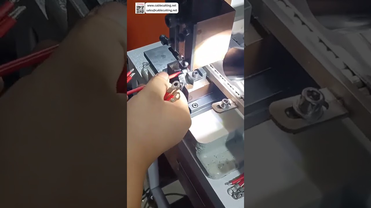Crimpatrice automatica a vaschetta vibrante per terminali ad anello di terra - Alimentazione e assemblaggio rapidi