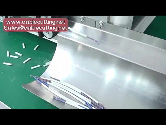 904-4 | Macchina spellafili automatica con schermo touch 3" - Taglio e spelatura cavi tondi e piatti