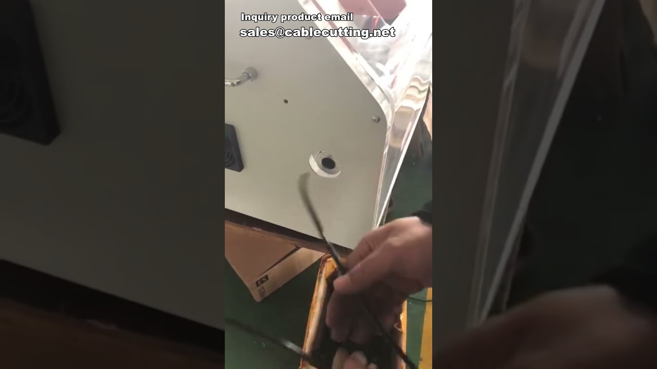 Macchina Tagliatubi Automatica per Teflon e Soffietti | Taglio di Precisione