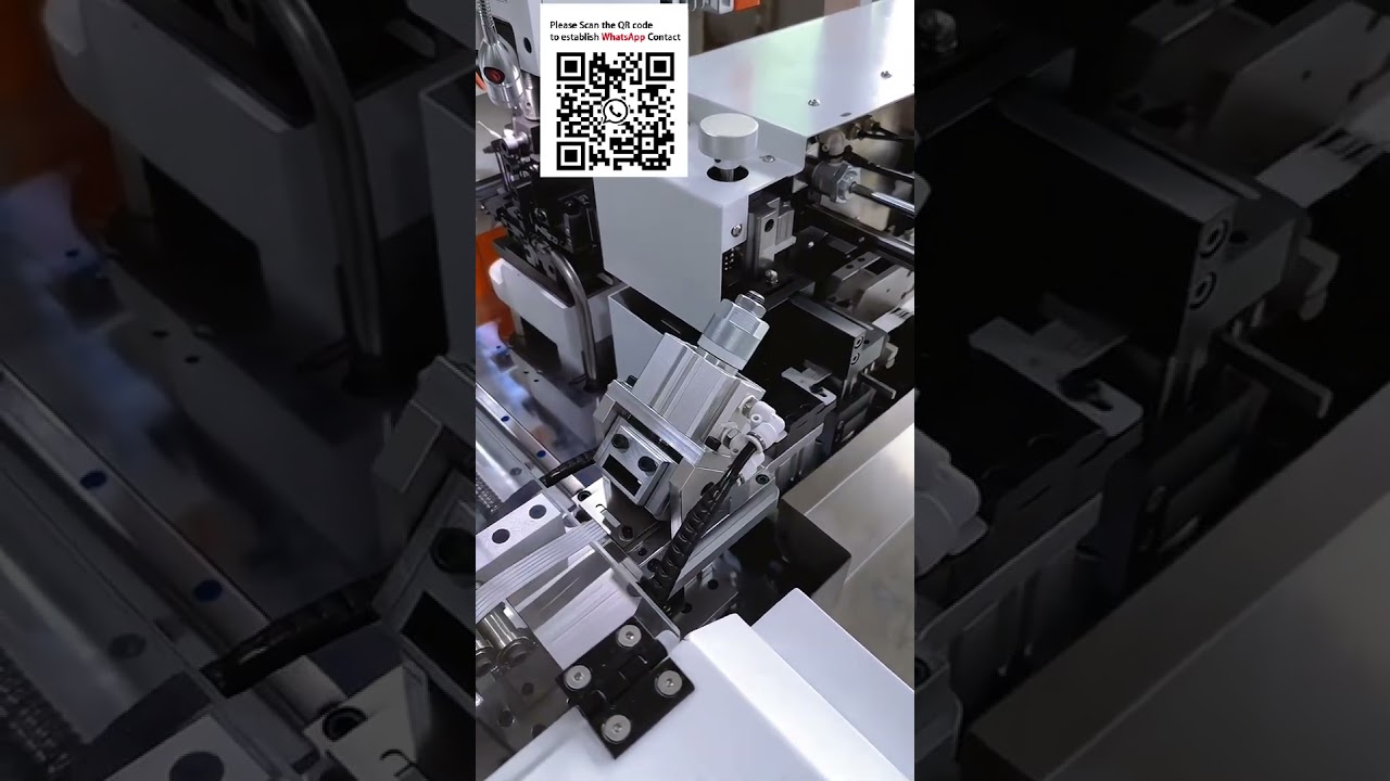 Fully Automatic 5-Wire Parallel Crimping & Tinning Machine | Ribbon Cable Processor