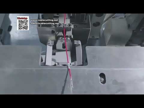 Macchina Automatica per Crimpatura Terminali a Doppia Testa e Inserimento Manicotti Numerati