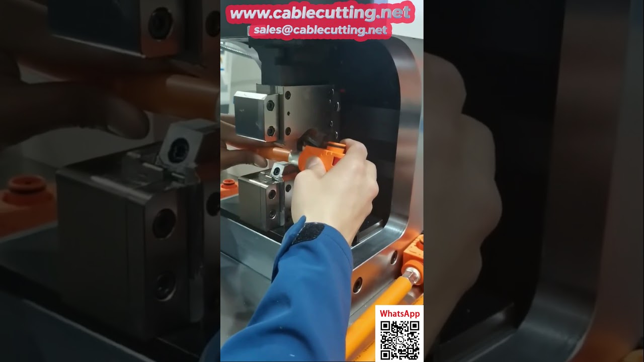 Test di crimpatura per mazzo di cavi 160 mm² – Macchina professionale