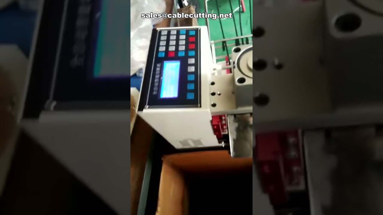 Macchina per taglio tubi PVC e cavi elettrici - Taglierina di precisione per automazione industriale