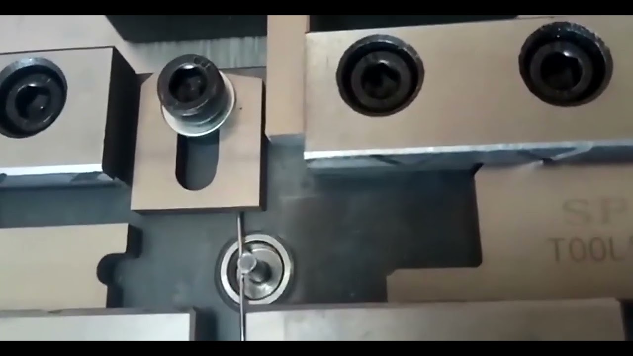 Macchina automatica per anellatura filo rame e ferro: piegatura archi e cerchi metallici