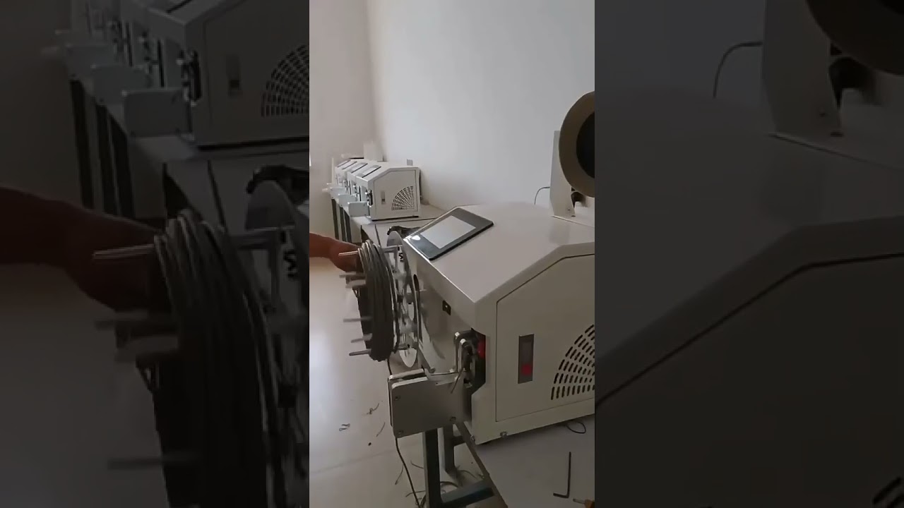 Macchina Semiautomatica per Legatura e Avvolgimento di Cavi e Bobine 220V | #fabbrica #macchina