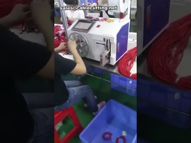 Macchina Avvolgitrice e Legacavi Automatica | Soluzione per Fili e Cavi