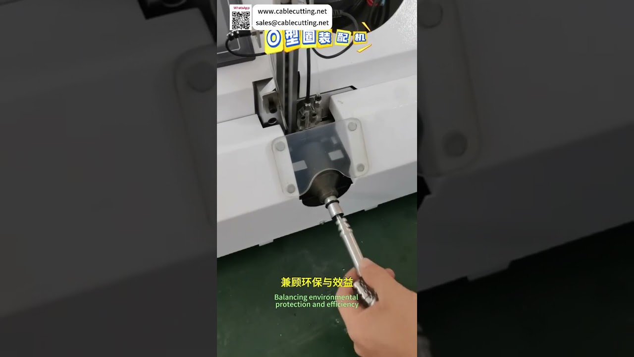 Máquina inteligente de montagem automática de anéis de vedação O-Ring com troca rápida de molde e alto rendimento - Sistema de equipamento profissional