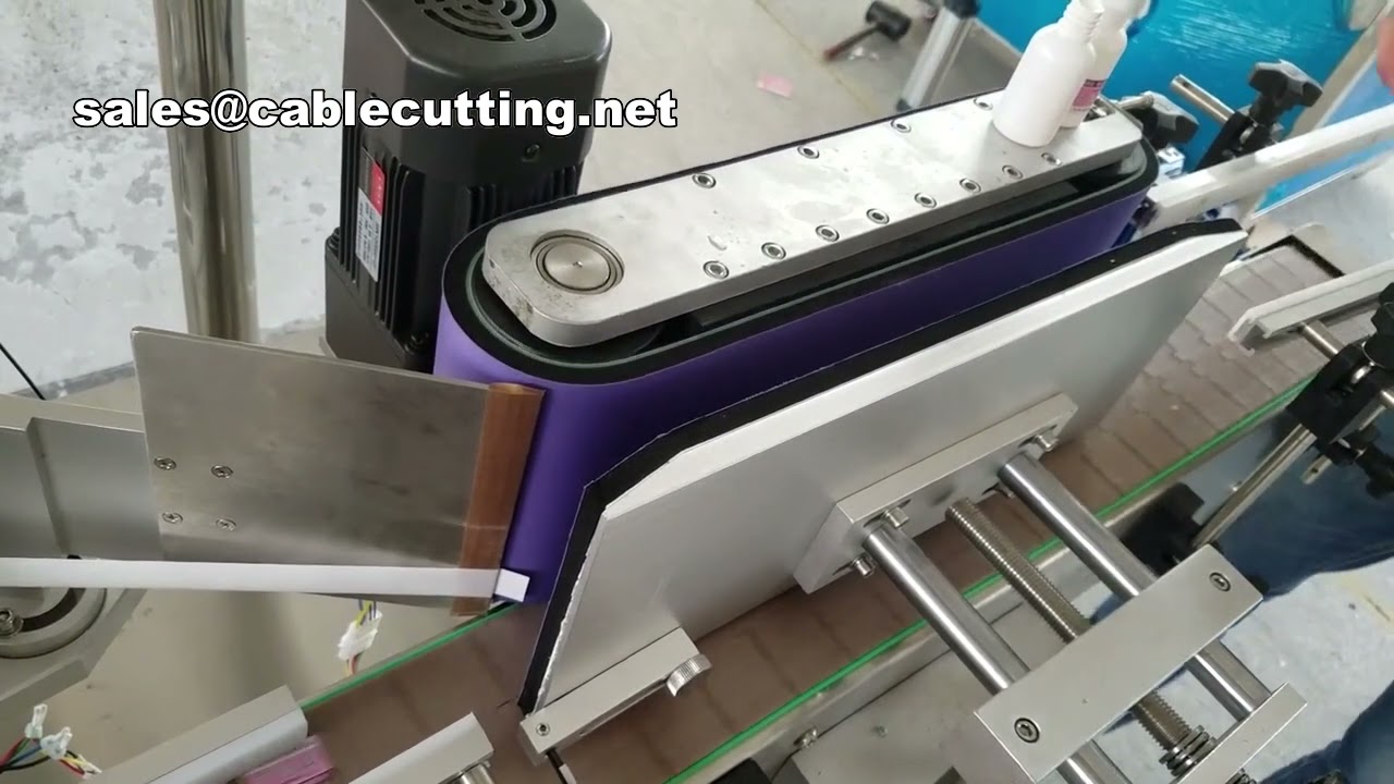 Macchina etichettatrice per sacchetti di plastica, bottiglie di vetro e superfici piane | Etichettatrice automatica industriale